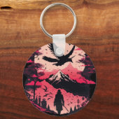 Houd uw sleutels veilig met Samurai-Sleutelhanger Sleutelhanger (Achterkant)