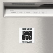 Houd uw tanden schoon magneet (Insitu (Vaatwasser))