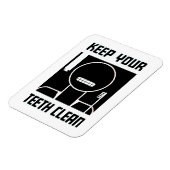 Houd uw tanden schoon magneet (Linkerzijde)