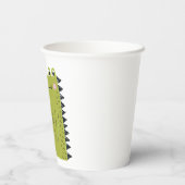 Houd uw tanden schoon papieren bekers (Achterkant)