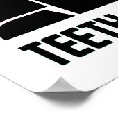 Houd uw tanden schoon poster (Hoek)