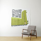 Houd uw tanden schoon wandkleed (In Situ (horizontaal))