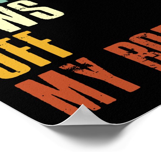 Houd uw wetten uit mijn lichaam Pro - keuze femini Poster (Hoek)