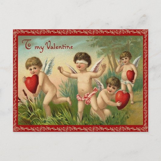 Houd Valentijn Briefkaart uit de buurt (Voorkant)
