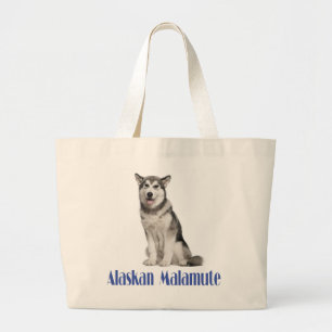 Houd van Alaskan Malamute Puppy Hond Tas