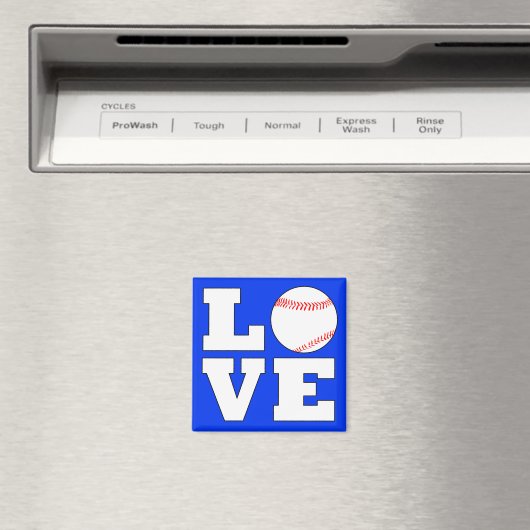 HOUD VAN Baseball Player of Coach Sports Team Magneet (Insitu (Vaatwasser))