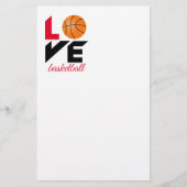 Houd van basketbal flyer (Voorkant)