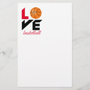 Houd van basketbal flyer