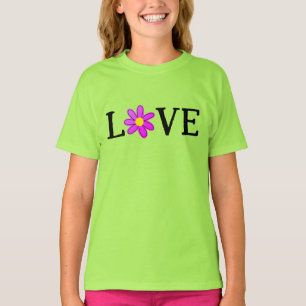 HOUD VAN Bloemenmeisje T-Shirt