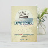 HOUD VAN CRUISE-Gone om onze droom te leven! Weddi Kaart (Staand voorkant)