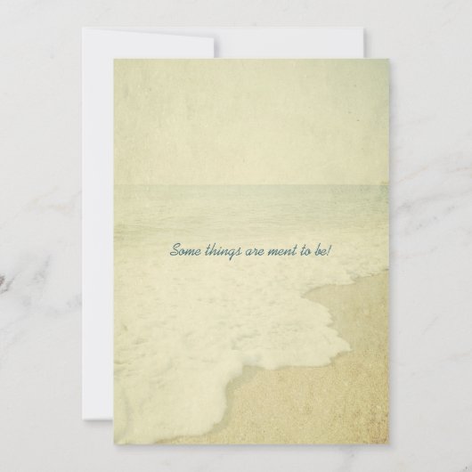 HOUD VAN CRUISE-Gone om onze droom te leven! Weddi Kaart (Achterkant)