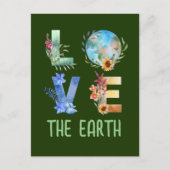 HOUD VAN DE AARDE BRIEFKAART (Voorkant)