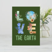 HOUD VAN DE AARDE KAART (Staand voorkant)