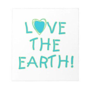 Houd van de Aarde Milieu Notitieblok