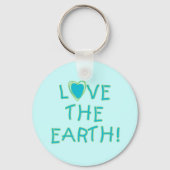 Houd van de Aarde Milieu Sleutelhanger (Voorkant)