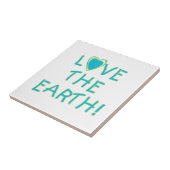 Houd van de Aarde Milieu Tegeltje (Zijkant)