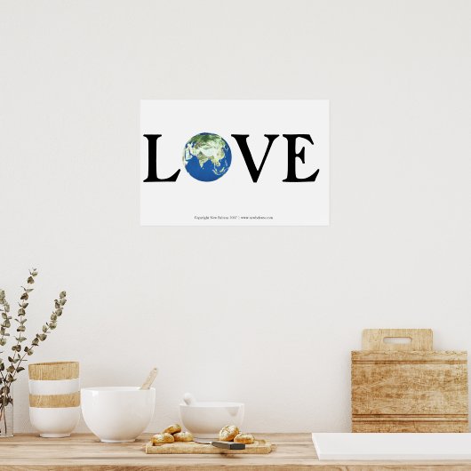 HOUD VAN DE AARDE POSTER (Keuken)