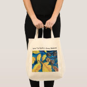 Houd van de aarde, stoffen boodschappentas tote bag (Voorkant (product))