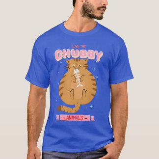 Houd van de dikke dieren 8 cadeau t-shirt