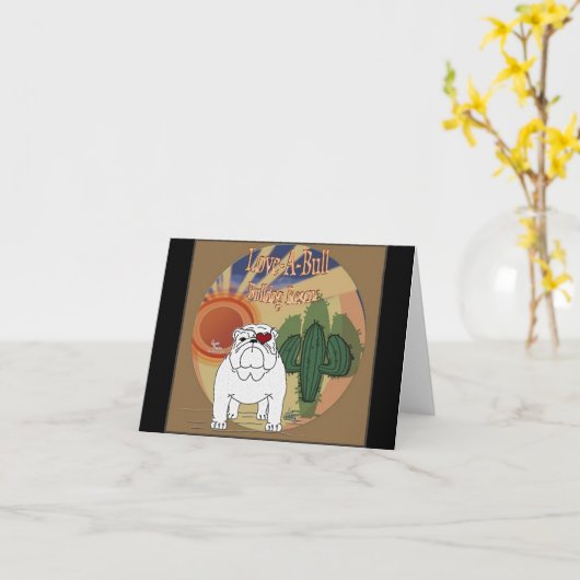 Houd van de Kaarten van een van de Stier van de (Gele Bloem)