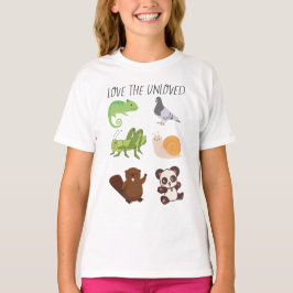 Houd van de onbeminde geestelijke gezondheid Bewus T-shirt
