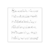 Houd van de Promise Bladmuziek rubberen stempel (Afrduk)