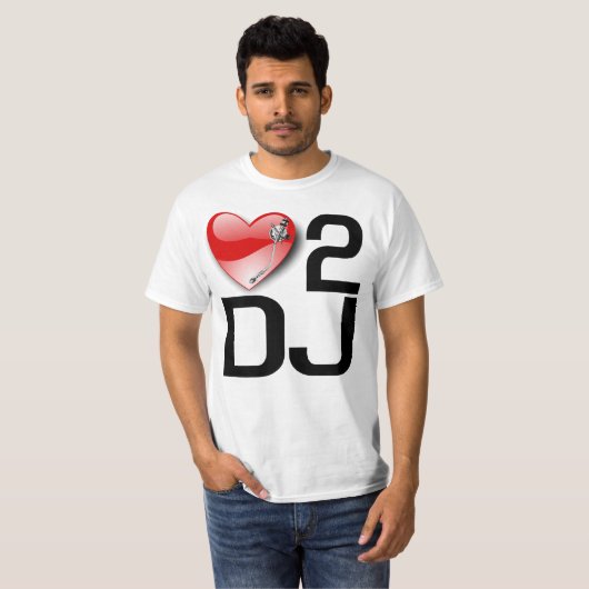 HOUD VAN DJ T-Shirt (Voorkant volledig)