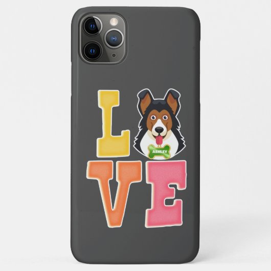 Houd van Duitse Herder Schattige Hond Papa Hond M Case-Mate iPhone Case (Achterkant)
