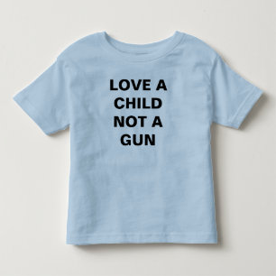 HOUD VAN EEN KIND NIET VAN EEN PISTOOL KINDER SHIRTS
