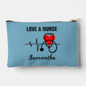 Houd van een Nurse Heart Stethoscoop Design Etui (Achterkant)