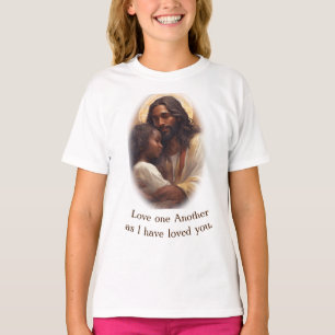 Houd van elkaar zoals Ik van jullie heb gehouden T-shirt