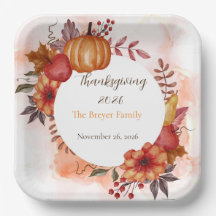 Houd van herfst rustieke Thanksgiving diner