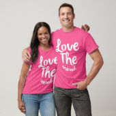 Houd van het dierlijke meisje t-shirt (Unisex)