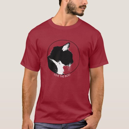 HOUD VAN HET T-shirt BOO Cat (Voorkant)