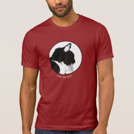 HOUD VAN HET T-shirt BOO Cat, donker