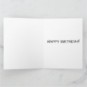 HOUD VAN JE MET AL MIJN MAAR BIRTHDAAGKAARTEN KAART (Binnen)