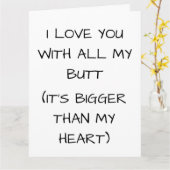 HOUD VAN JE MET AL MIJN MAAR BIRTHDAAGKAARTEN KAART (Gele Bloem)