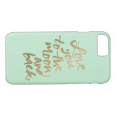 HOUD VAN JE NAAR DE MOON EN TERUG | IPHONE CASE (Achterkant (Horizontaal))