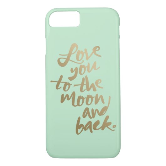HOUD VAN JE NAAR DE MOON EN TERUG | IPHONE CASE (Achterkant)
