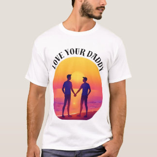 Houd van je Papa T-shirt