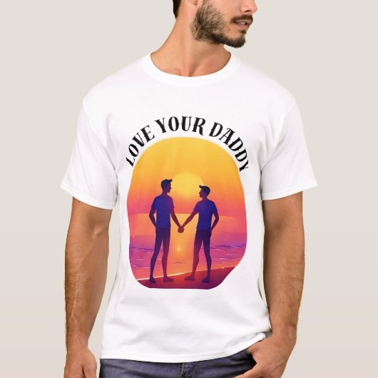 Houd van je Papa T-shirt (Voorkant)