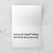 ***HOUD VAN JE PARTIJ** SHOW U OP UW BIEDDAAGSE KA KAART (Binnen)