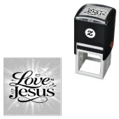 Houd van Jezus Zelfinktende Stempel (In situ)