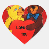 HOUD VAN JULLIE TEDDY BEAR stickers (Voorkant)