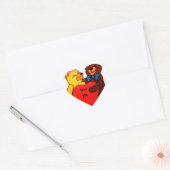 HOUD VAN JULLIE TEDDY BEAR stickers (Envelop)