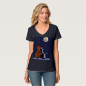 Houd van katten t-shirt (Voorkant volledig)