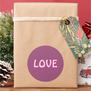 HOUD VAN KETTING VOOR GIFT VROUWEN , VRIENDIN RONDE STICKER