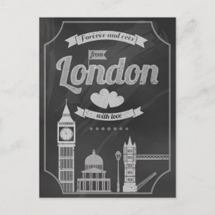houd van Londen  Briefkaart