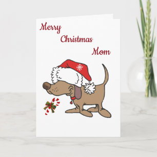 **HOUD VAN MIJN FAVORIETE MOM** IN CHRISTMAS FEESTDAGEN KAART