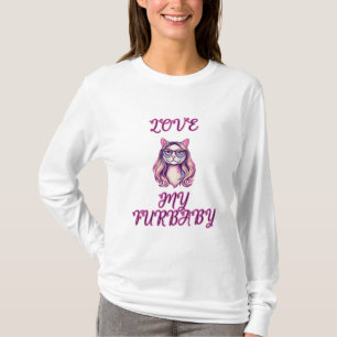 Houd van mijn huisdier leuk ontwerp voor huisdier t-shirt